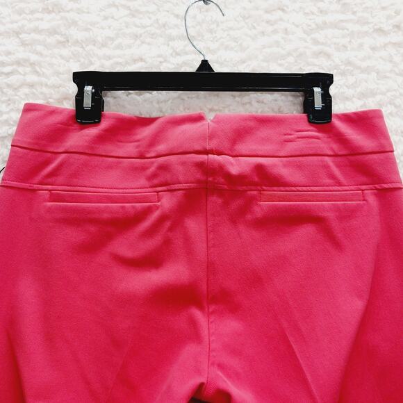 Pants Size 12 Dress Coral Coquette Aesthetic Office Careerwear Chic Travel NWT - Picture 11 of 16